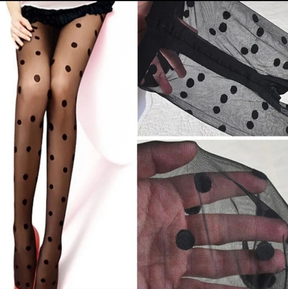 Polka Dot Stockings - Picture 11 of 12